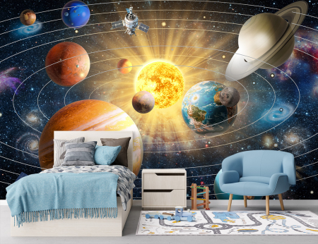 Fototapet Pentru Copii - Sistemul Solar [1]