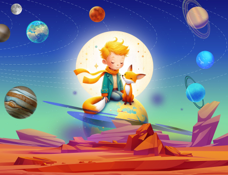 Fototapet Pentru Copii - Space Boy [3]