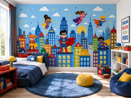 Pentru copii - Fototapet Pentru Copii - SuperKids