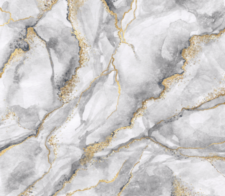 Fototapet fara imbinari Fluid Art Gold And Gray [2]