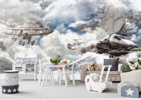 Pentru copii - Fototapet Sky Battle