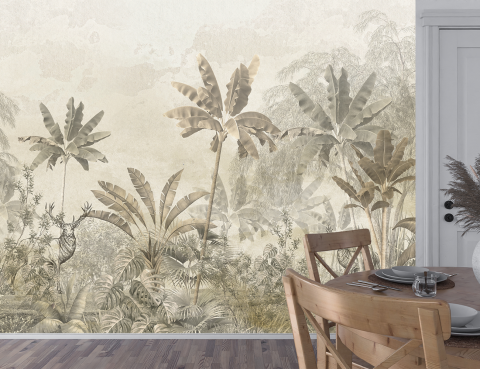 Tropical - Fototapet Tropical Living & Dormitor