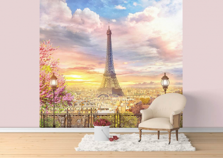 Frescă - Fototapet Vedere de Paris