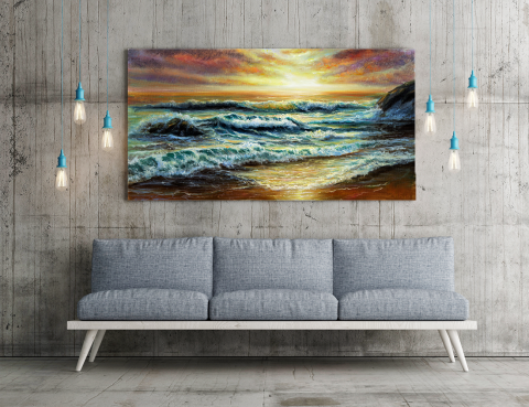 Tablou Canvas - Apus Magic [1]