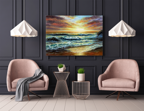 Tablou Canvas - Apus Magic [2]