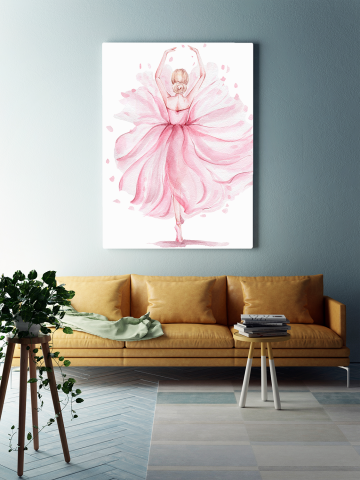 Tablou Pe Panza Ballerina [1]