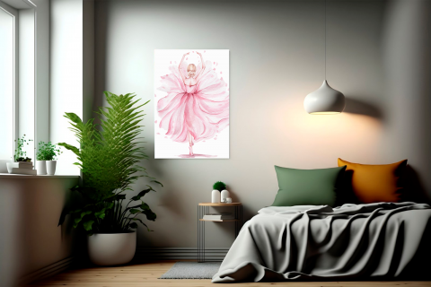 Tablou Pe Panza Ballerina [3]