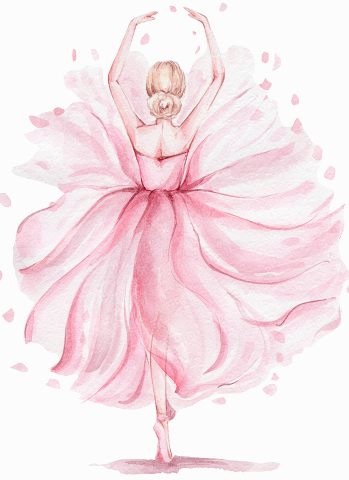 Tablouri Canvas - Tablou Pe Panza Ballerina