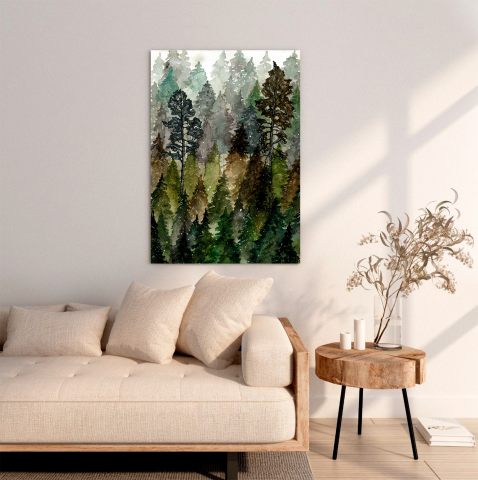 Tablou canvas brazi acuarela padure [2]