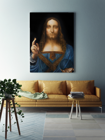 Tablou Canvas Pictura Religioasa Salvator Mundi [2]