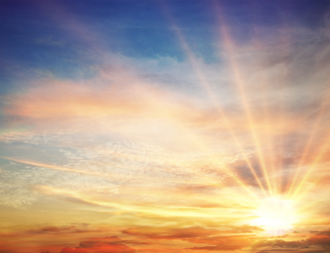 Tablou Canvas - Majestic Sunset [2]