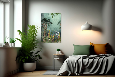 Tablou canvas Peisaj Padure [2]