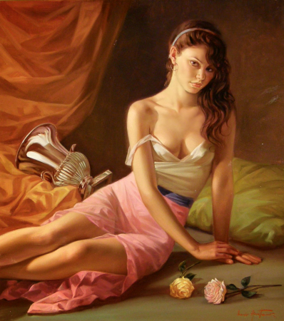 Tablou The Embodiment Of Female Beauty L90XH110cm [1]