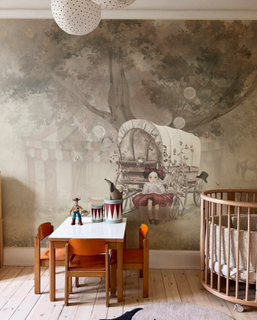 Fototapet fara imbinari - The Adventures of Ms. Ingrid