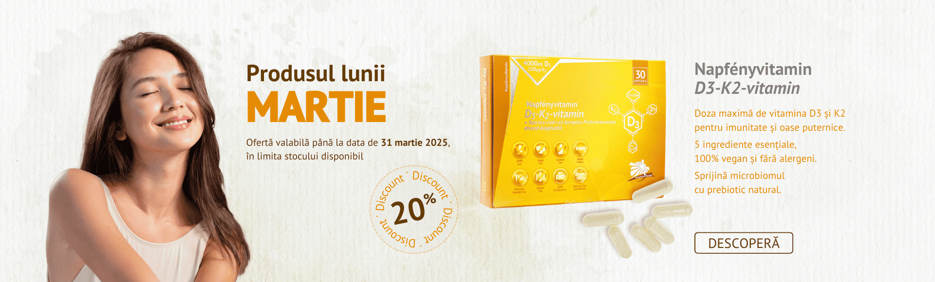 Produsul lunii Martie DESKTOP