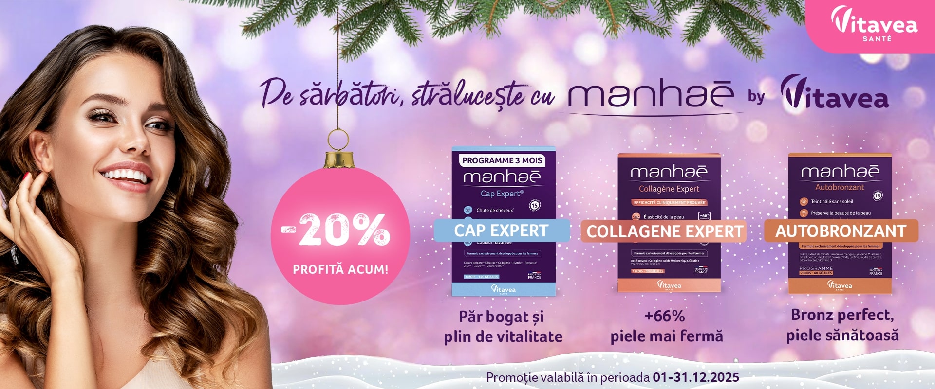 Campanie Decembrie 20% Manhae / Vitaveea Desktop