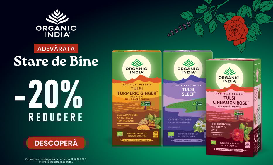4. Campanie Organic Ceaiuri - Mobile