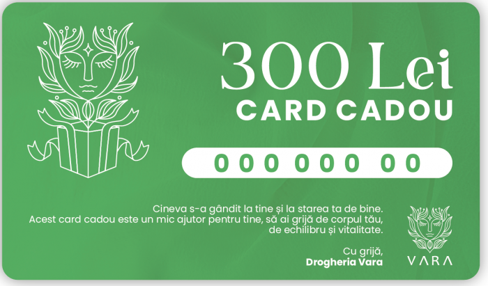 Cardul Cadou Drogheria Vara – Cadoul Perfect pentru Sanatate, Echilibru si Rasfat