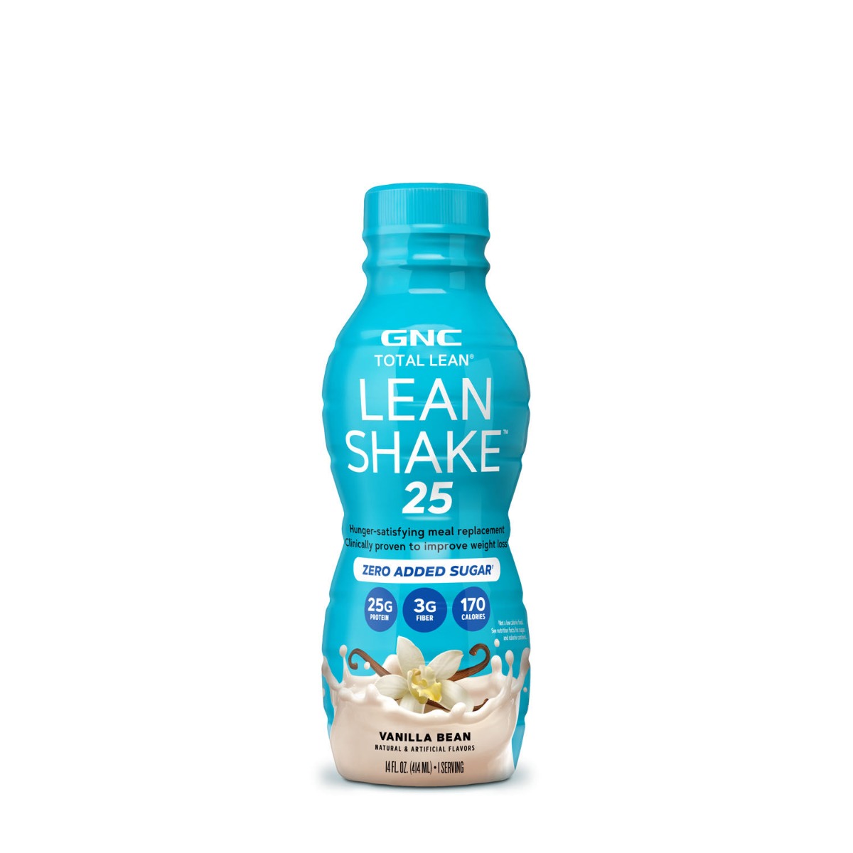 Suplimente alimentare - Gnc Total Lean Lean Shake 25 Cu Aroma De Vanilie, 414 Ml