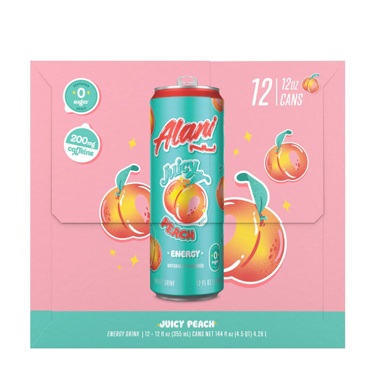 Alani Nu Energy, Energizant Cu Aroma De Piersica, 355 Ml [6]