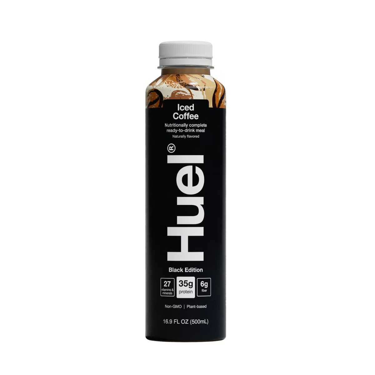 Suplimente alimentare - Huel Rtd High Protein Meal Iced Coffee Flavor, Shake Proteic Vegan Cu Aroma De Cafea Cu Gheata, 500 Ml