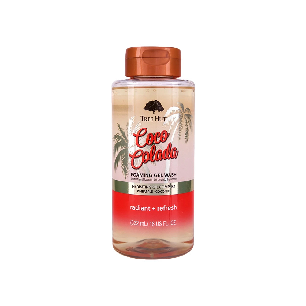 Suplimente alimentare - Tree Hut Foaming Gel Wash Coco Colada, Gel De Dus  Cu Aroma De Coco Colada, 532 Ml