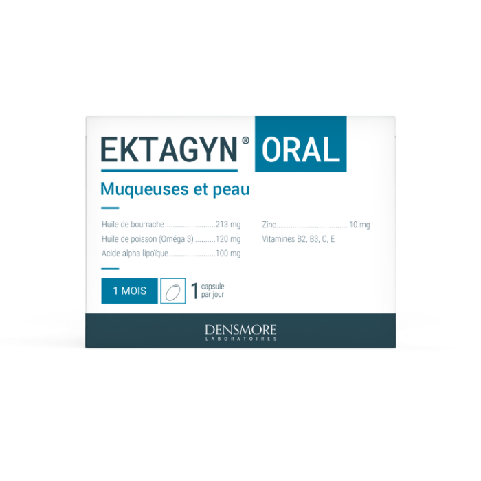 EKTAGYN® ORAL – Hidratare și Confort pentru Mucoasa Vaginală și Piele (30 capsule) [2]