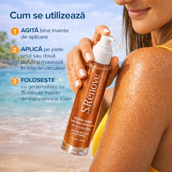 Loțiune de Corp SPF 30 Golden Amber [3]