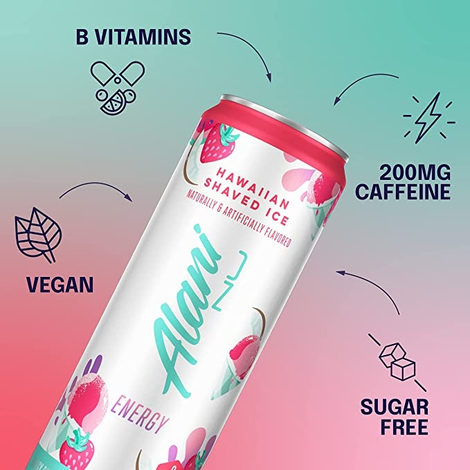 Alani Nu Energy, Energizant Cu Aroma De Hawaiian Shaved Ice, 355 Ml [6]