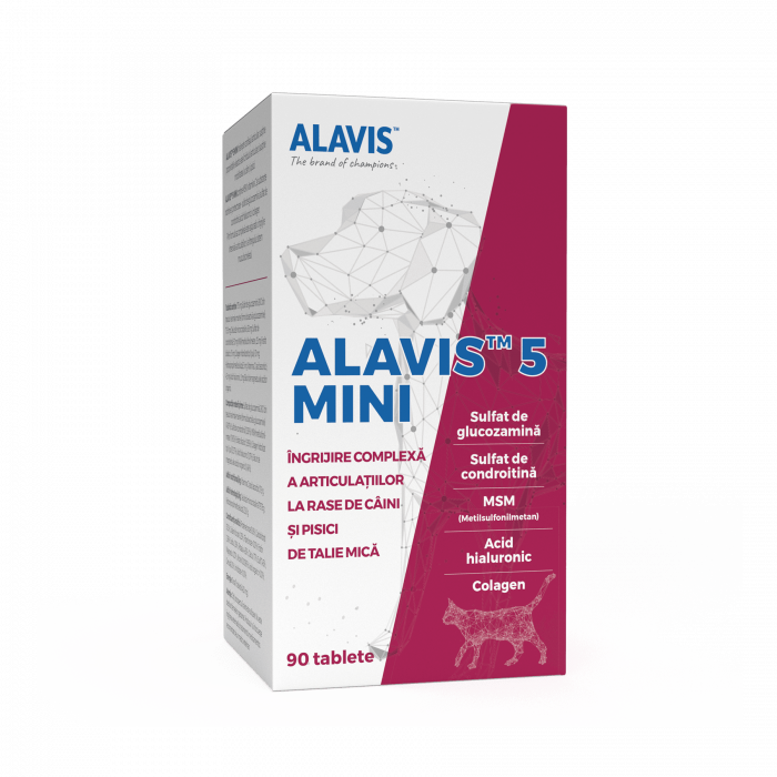 ALAVIS™ 5 Mini 90 tbl - Articulații forte câini mici și pisici [1]