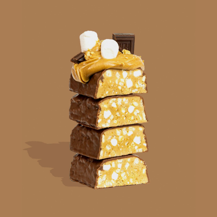  Anabar Protein Candy Bar - S'mores, Baton Proteic Cu Aroma De Ciocolata Cu Lapte Si Bezele , 65 G [3]
