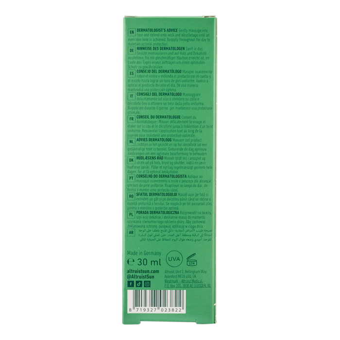 Antiredness SPF50 – corector roseata si pete pigmentare (efect bronzer), 30ml Altruist [3]