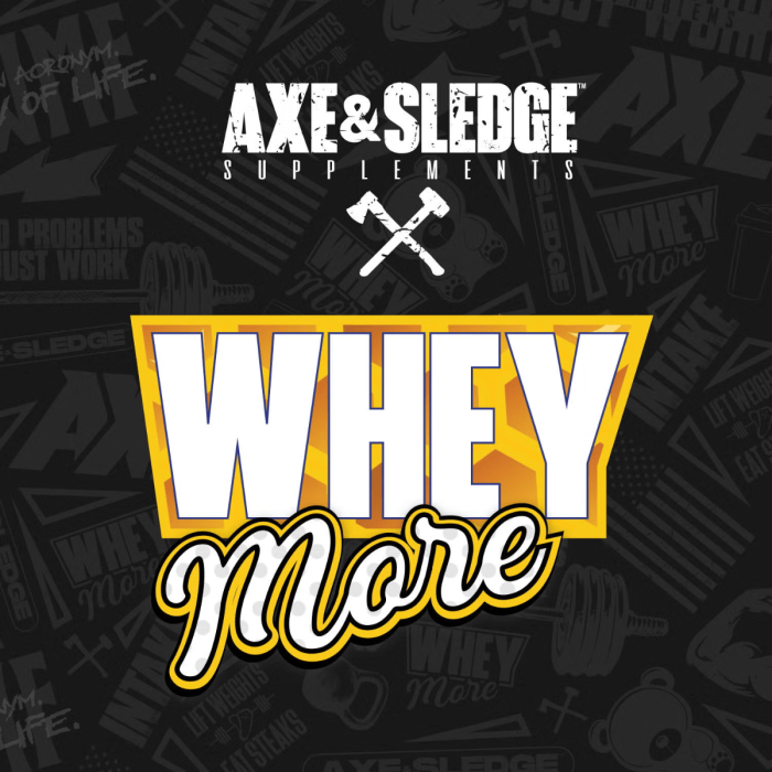 Axe & Sledge Supplements Whey More, Proteina Din Zer Cu Aroma De Prajitura De Ciocolata, 1074 G [4]