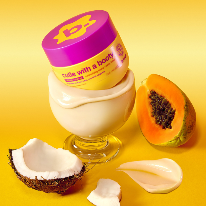 B fresh Cutie With a Booty Unt de corp cu cocos si papaya, 250 ml – hidratare intensă și piele catifelată [2]