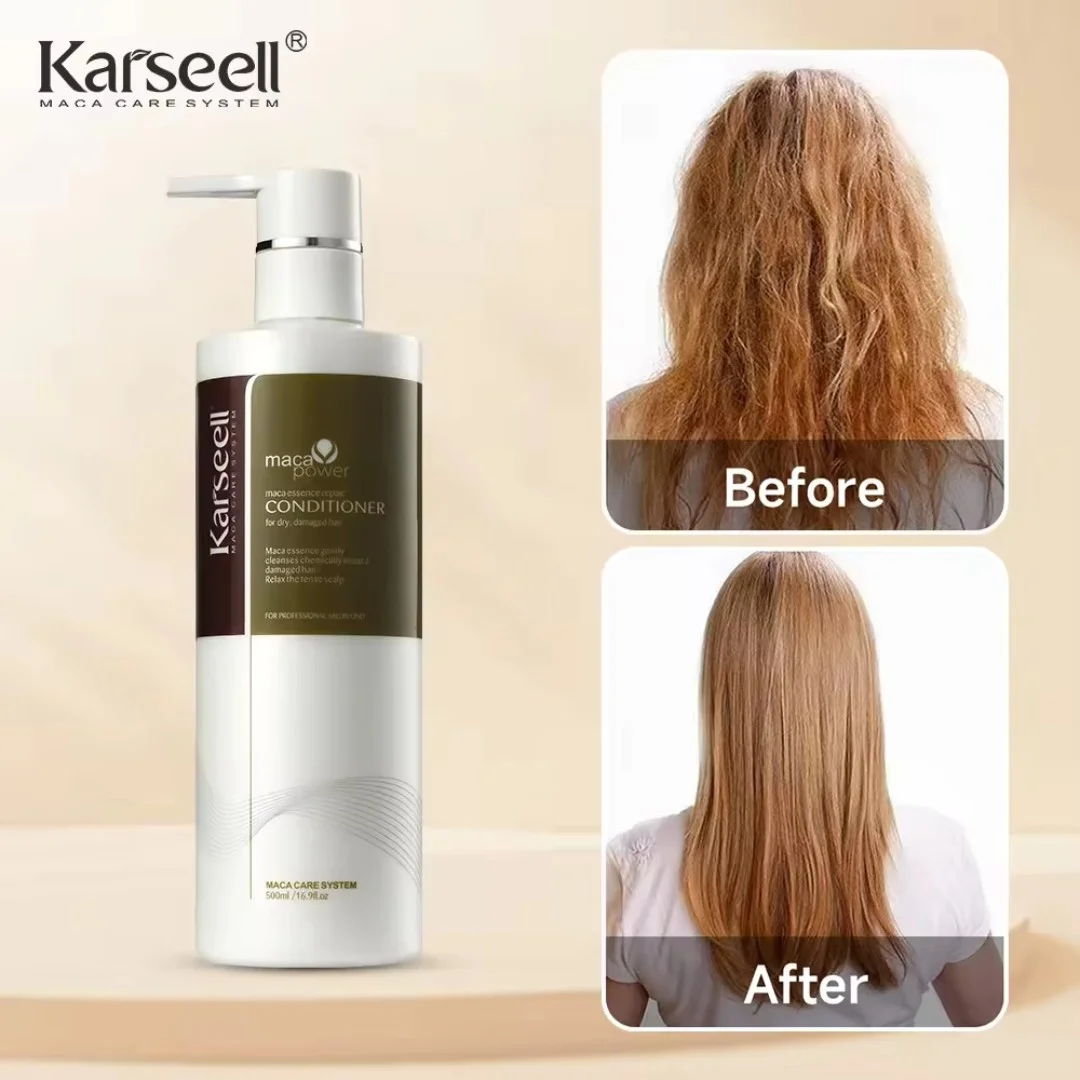 Balsam de par Karseell cu esenta de maca, excelent pentru ingrijirea parului, pentru toate tipurile de par, 500ML [4]