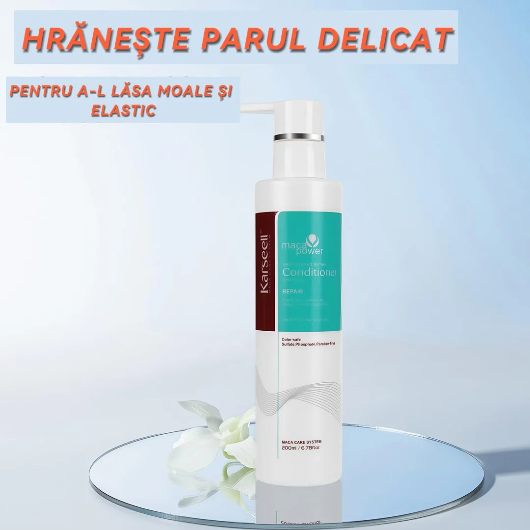 Balsam Reparator Karseell cu Esenta de Maca si Colagen (Hidratare Intensa pentru Par Uscat si Deteriorat) *200ml [2]