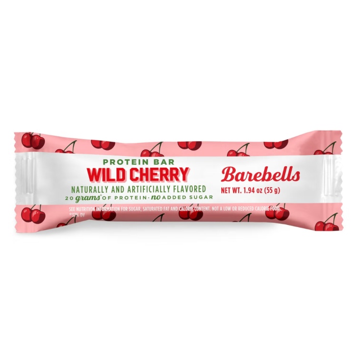 Barebells Protein Bar Wild Cherry, Baton Proteic Cu Aroma De Cirese , 55g [1]