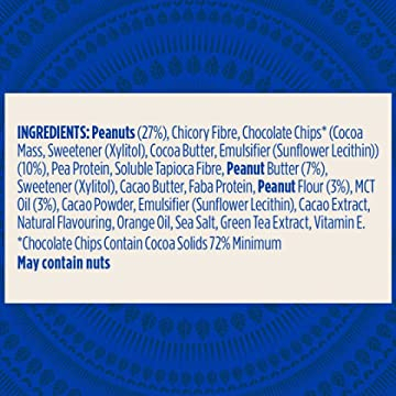 Baton Proteic Keto cu Ciocolata, Portocale si Arahide 50g [3]