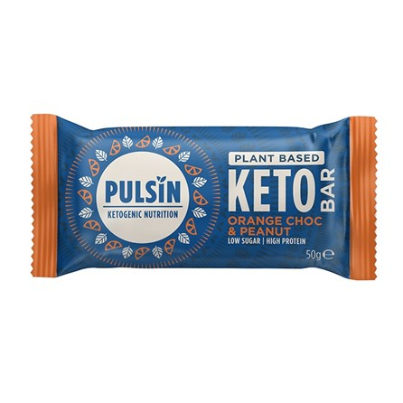 Baton Proteic Keto cu Ciocolata, Portocale si Arahide 50g [1]