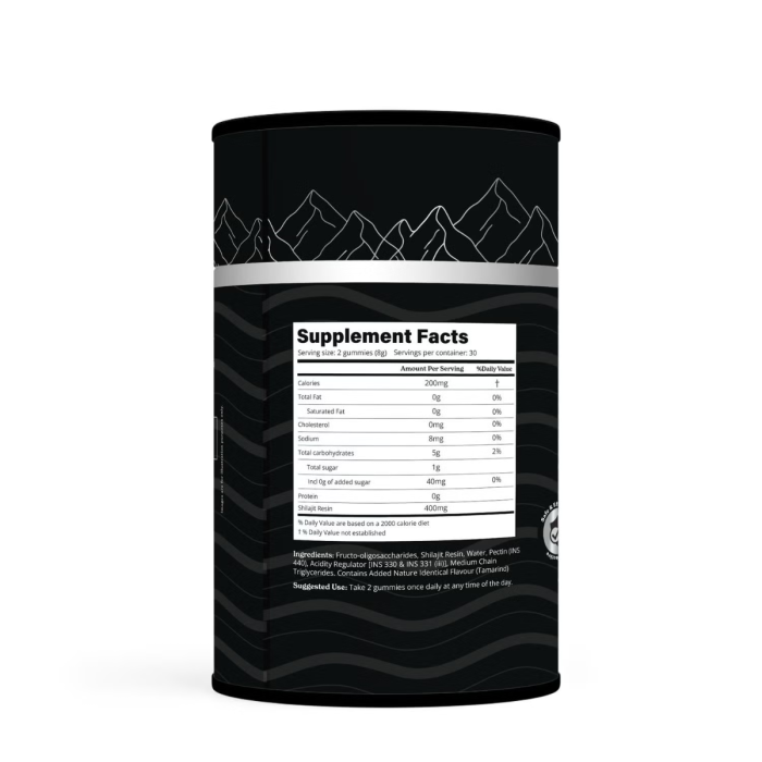 Better Alt Pure Himalayan Shilajit Gummies, Jeleuri De Shilajit Din Himalaya, 60 Jeleuri [3]
