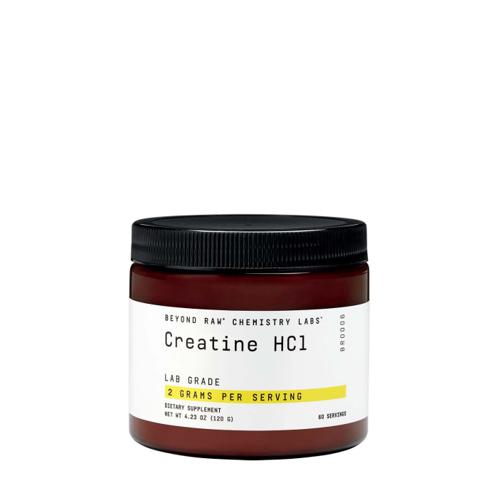 Beyond Raw Chemistry Labs Creatine Hcl, Creatina Hidroclorida, 120 G [1]
