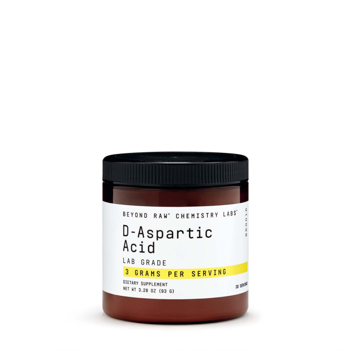 Beyond Raw Chemistry Labs D-aspartic Acid, 93g [1]