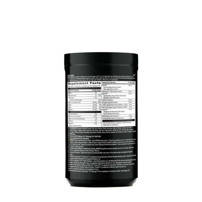 Beyond Raw Concept X Pre-workout, Formula Pre-workout Cu Aroma De Portocale Si Mango, 588.2 G [3]