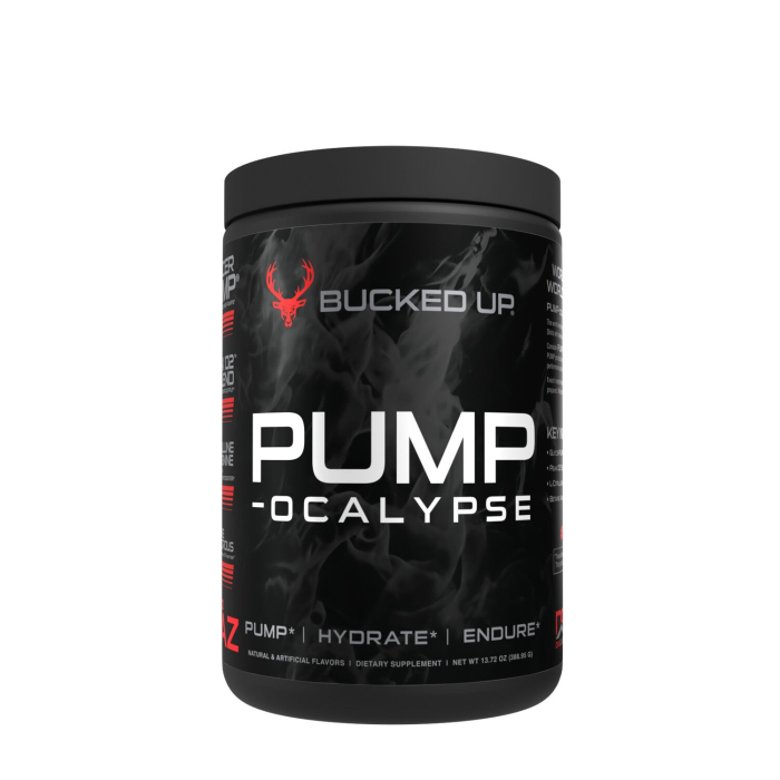 Bucked Up Pump-ocalypse Blood Raz, Pre-workout Cu Aroma De Zmeura Albastra, 388.95 G  [1]