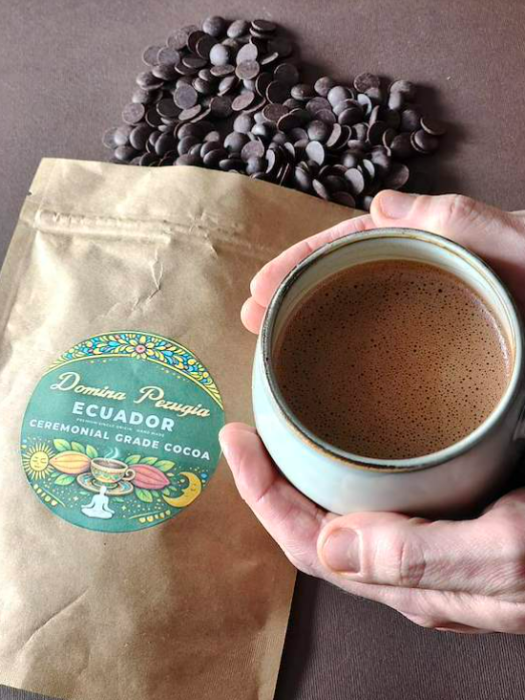 Cacao Ceremonială Raw 100% – Discuri din Pastă Pură de Cacao (Drops) -200 g [2]