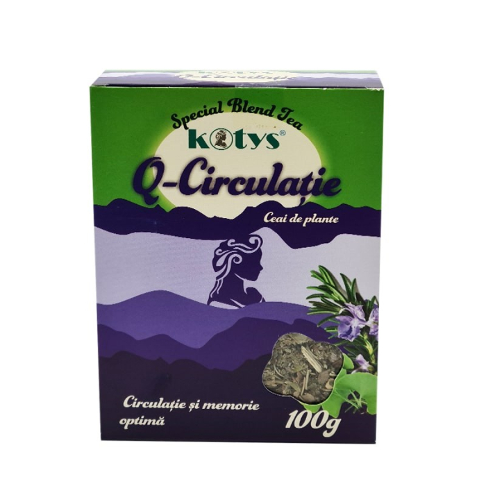 Ceai din plante Q Circulatie 100gr Kotys [1]