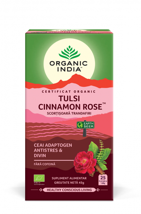 Ceai Tulsi (Busuioc Sfant) Scortisoara Trandafiri | Ceai Adaptogen Antistres &amp; Divin [1]