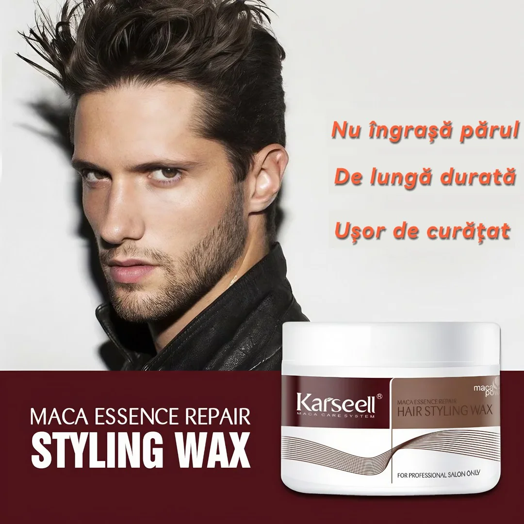 Ceara de par Karseell ( pentru styling ofera definitie maxima, de lunga durata, cu o fixare ridicata, stralucire ridicata) * 100g [6]