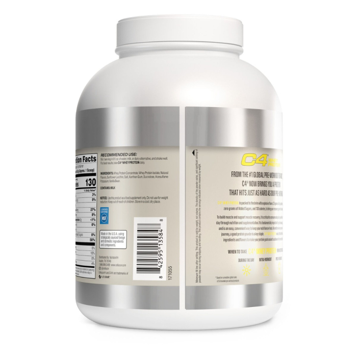 Cellucor C4 Whey Protein, Proteina Din Zer Cu Aroma De Vanilie, 2,28 Kg [4]