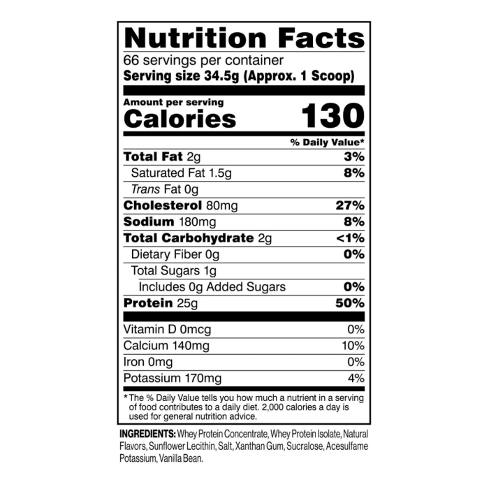 Cellucor C4 Whey Protein, Proteina Din Zer Cu Aroma De Vanilie, 2,28 Kg [5]